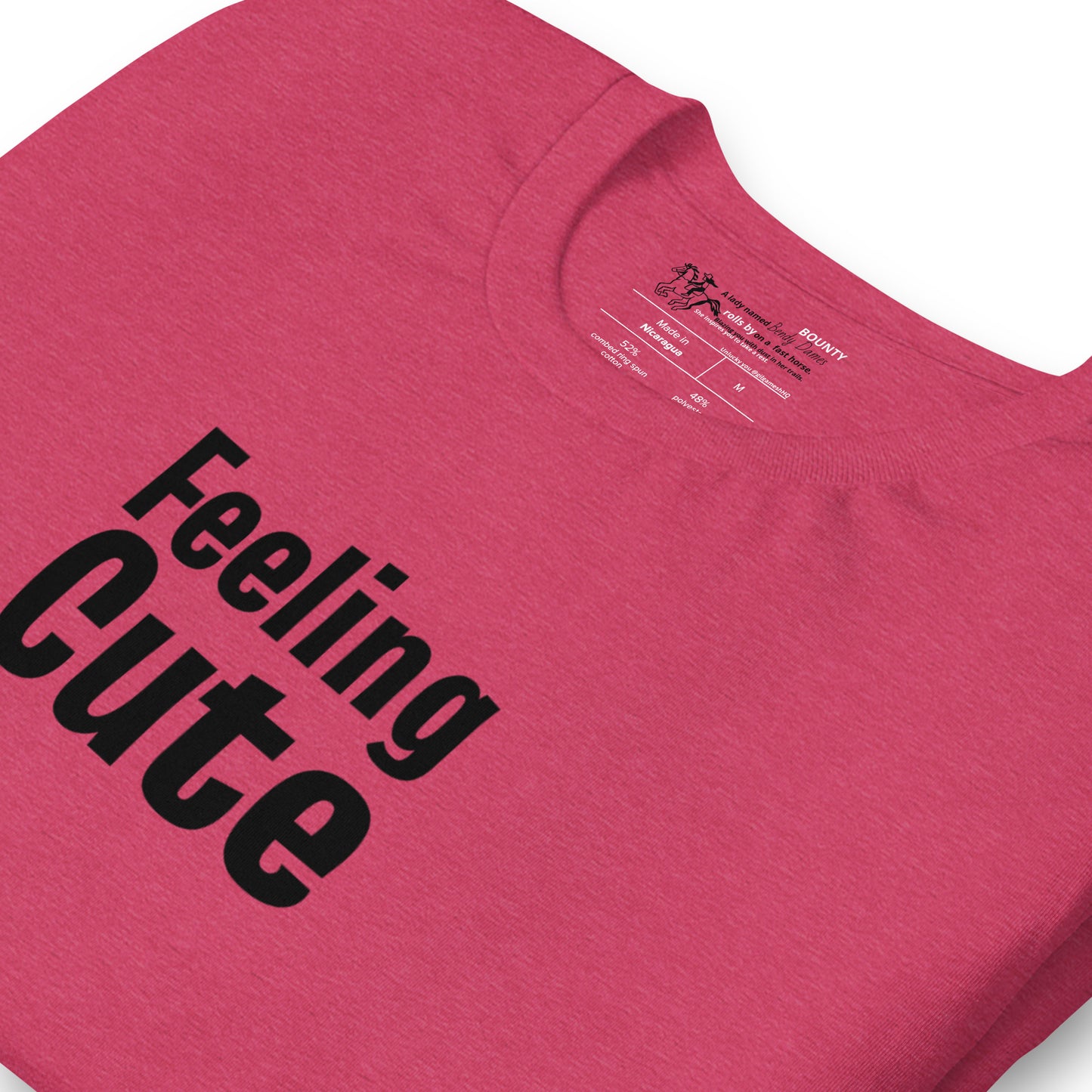 A shirt meant to make you feel particularly sweet.